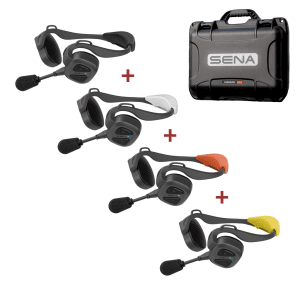 Sena NautiTalk Boson headset Quad Pack Charging case kit